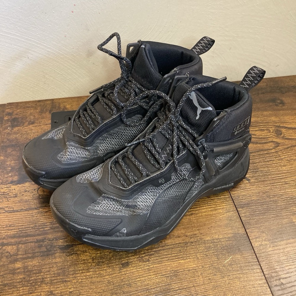 Puma Seasons Trail Mid GTX‎ GORE-TEX Boots Black Womens 7.5 EUR 38